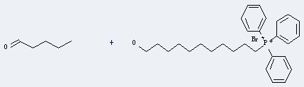 11-Hydroxyundecyl)-triphenylphosphoniumbromid and pentanal 